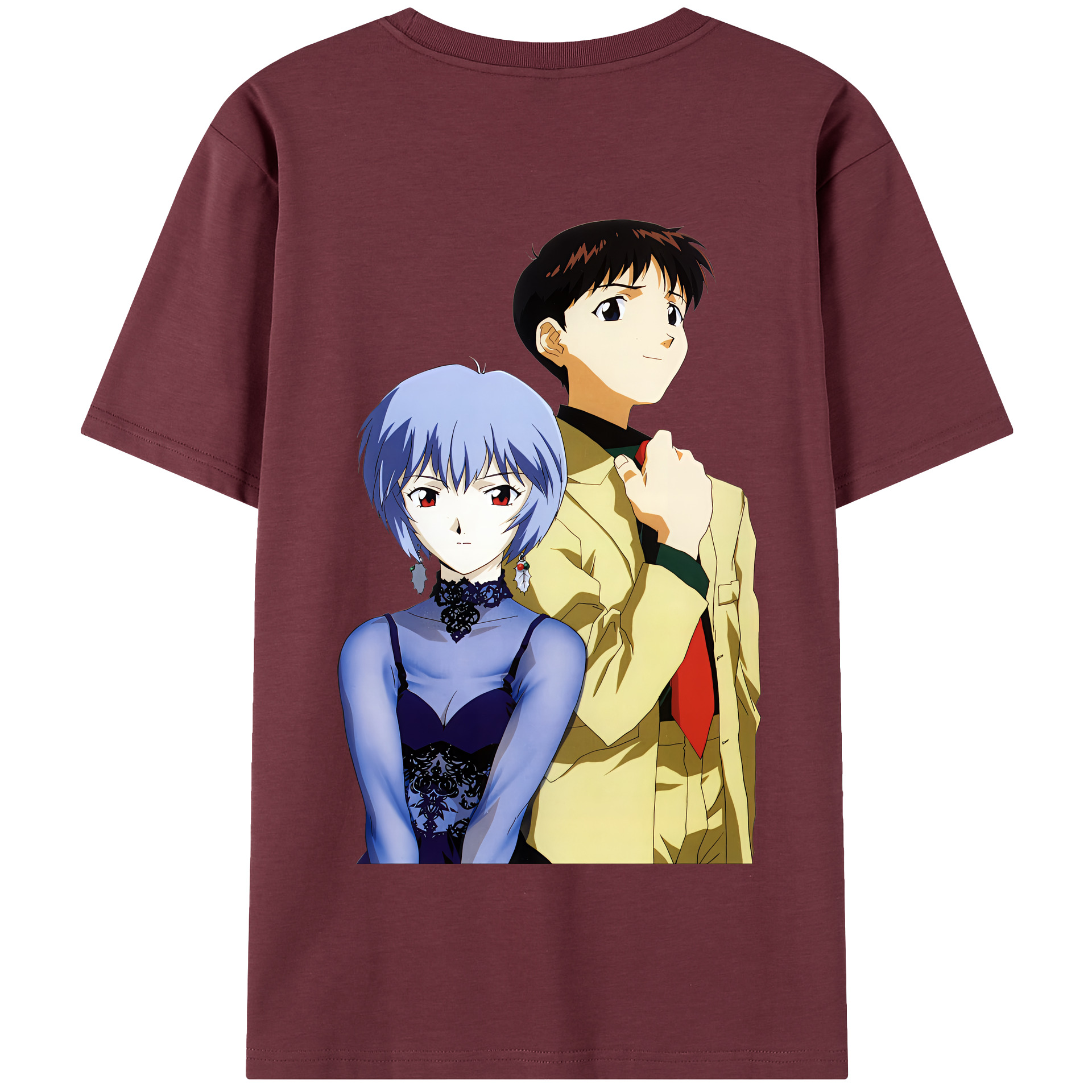 （画像用） EVA 新世紀エヴァンゲリオン 綿100％半袖Tシャツ（背面プリント）